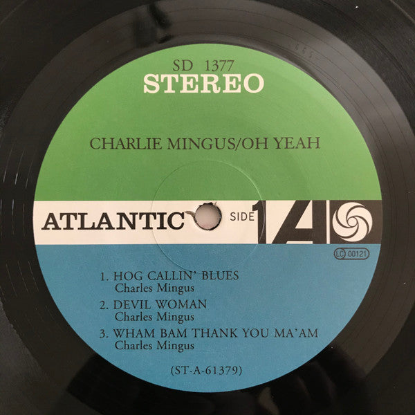 Charles Mingus - Oh Yeah (LP, Album, RE, RM, 180)