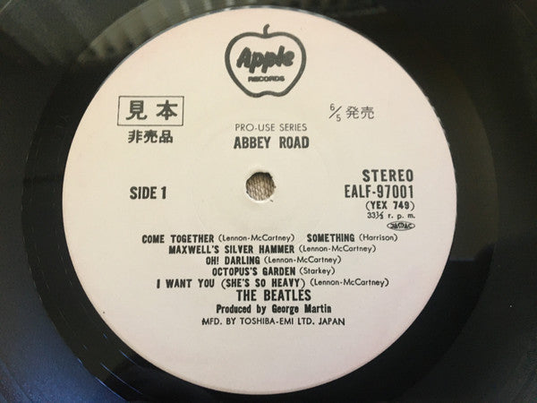 The Beatles - Abbey Road (LP, Album, Promo)