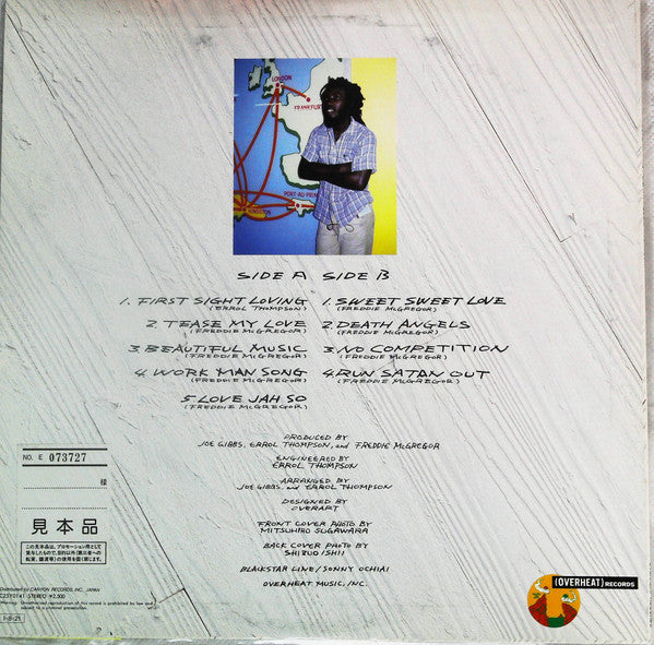 Freddie McGregor - Love At First Sight (LP, Album, Promo)