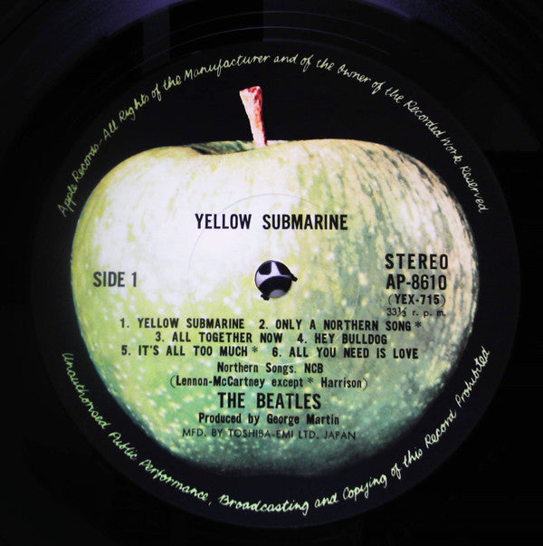 The Beatles - Yellow Submarine (LP, Album, RE)