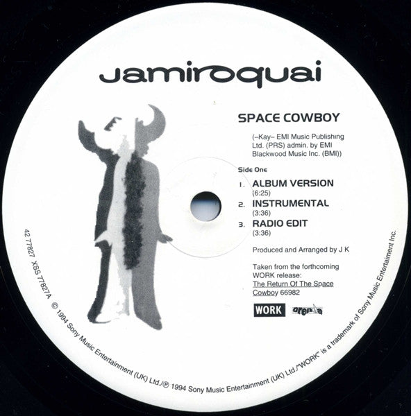 Jamiroquai - Space Cowboy (12"")