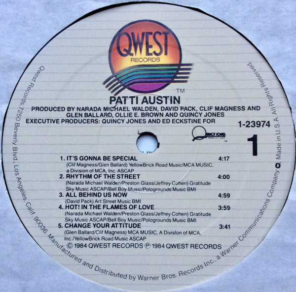 Patti Austin - Patti Austin (LP, Album, All)