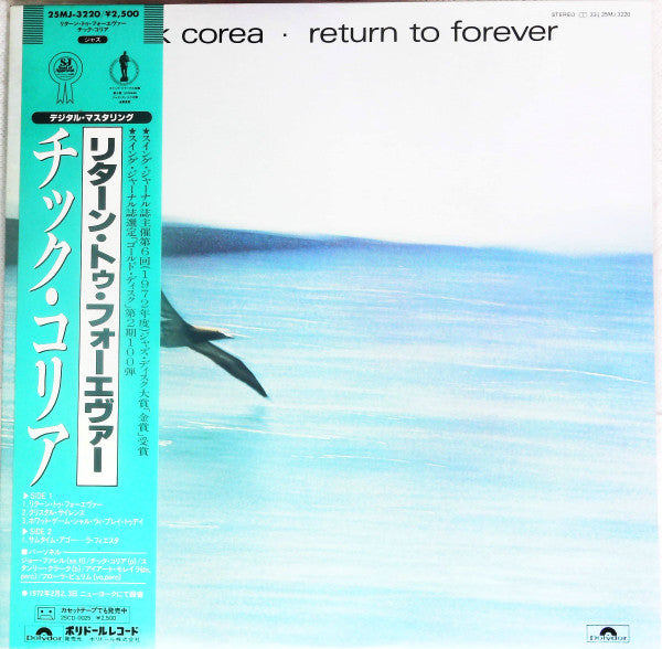 Chick Corea - Return To Forever (LP, Album, RE)