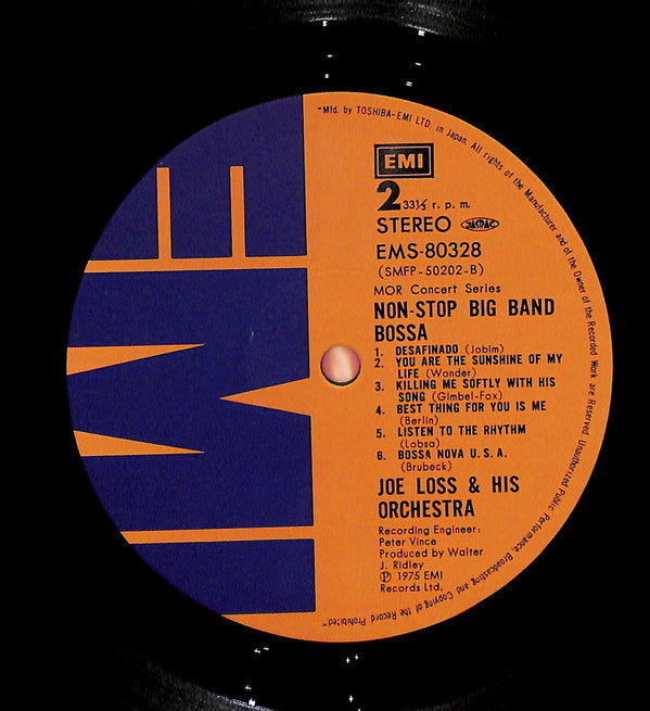 Joe Loss And His Orchestra* - Non-Stop Big Band Bossa  (LP)