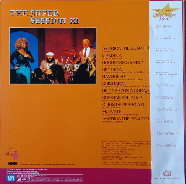 Various - The Super Session XI (Laserdisc, 12"", S/Sided, NTSC)