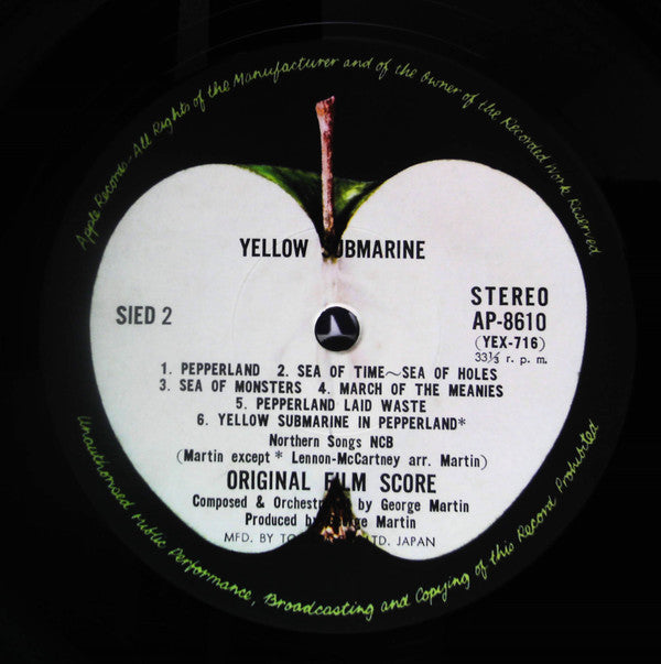 The Beatles - Yellow Submarine (LP, Album, RE)