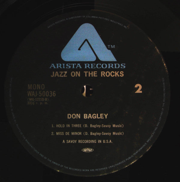 Don Bagley - Jazz On The Rocks (LP, Mono, RE)