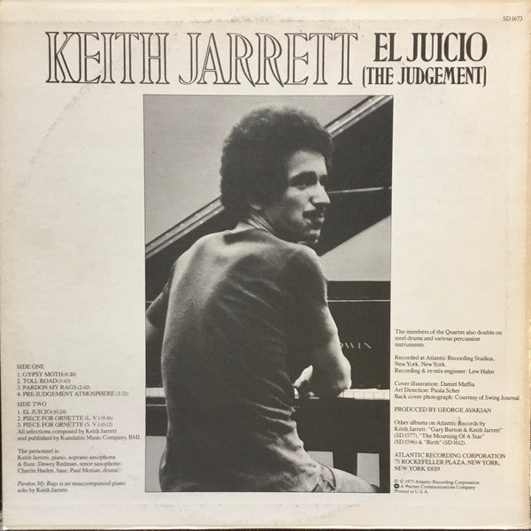 Keith Jarrett - El Juicio (The Judgement) (LP, Album, MO )