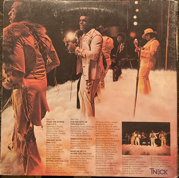 The Isley Brothers - The Heat Is On (LP, Album, San)