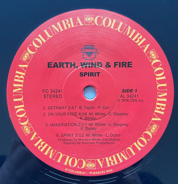 Earth, Wind & Fire - Spirit (LP, Album, RE, RM, 180)