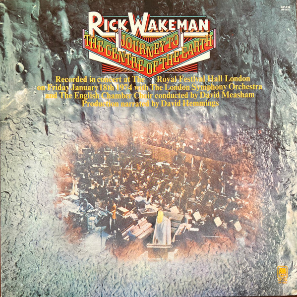 Rick Wakeman - Journey To The Centre Of The Earth (LP, Album, Gat)