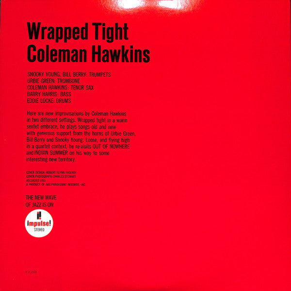 Coleman Hawkins - Wrapped Tight (LP, Album, RE)