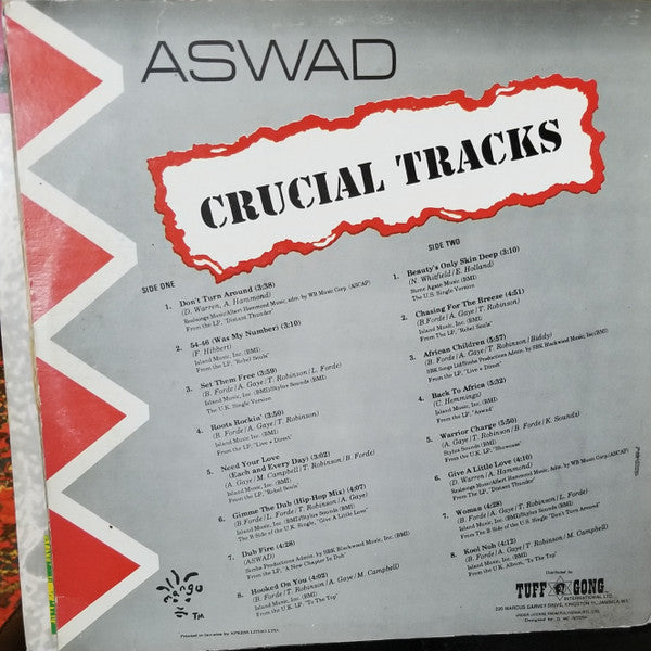 Aswad - Crucial Tracks (LP, Comp)