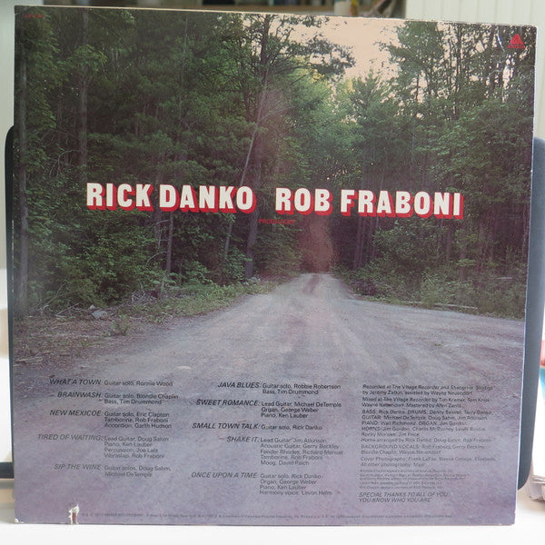 Rick Danko - Rick Danko (LP, Album)