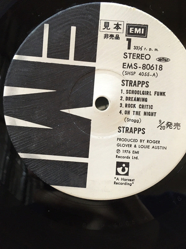 Strapps - Strapps (LP, Album, Promo)