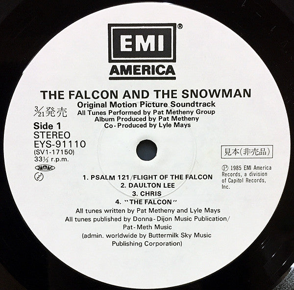 Pat Metheny Group - The Falcon And The Snowman (Original Motion Pic...