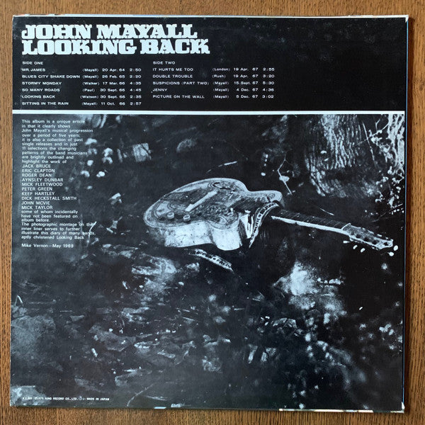 John Mayall - Looking Back (LP, Comp)