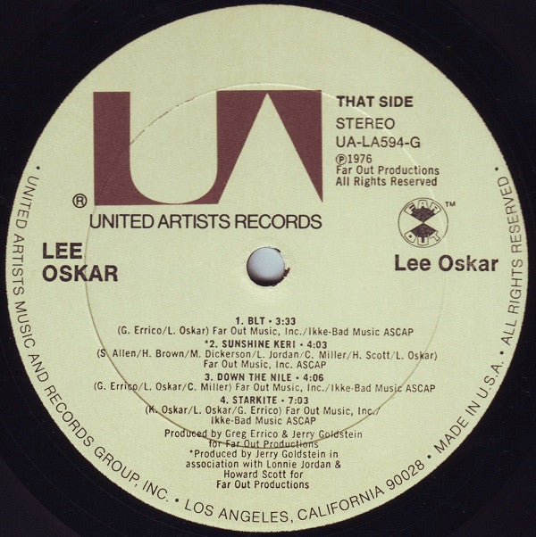 Lee Oskar - Lee Oskar (LP, Album, All)