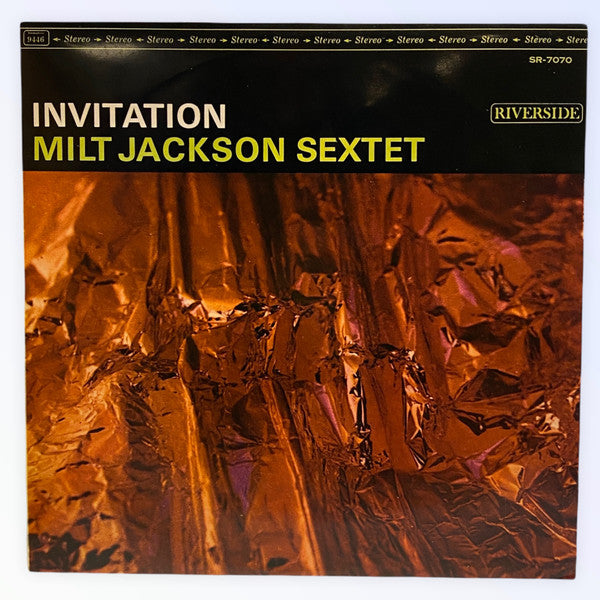 Milt Jackson Sextet - Invitation (LP, Album)