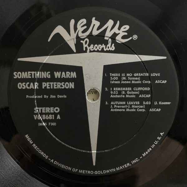 Oscar Peterson - Something Warm (LP, Album)