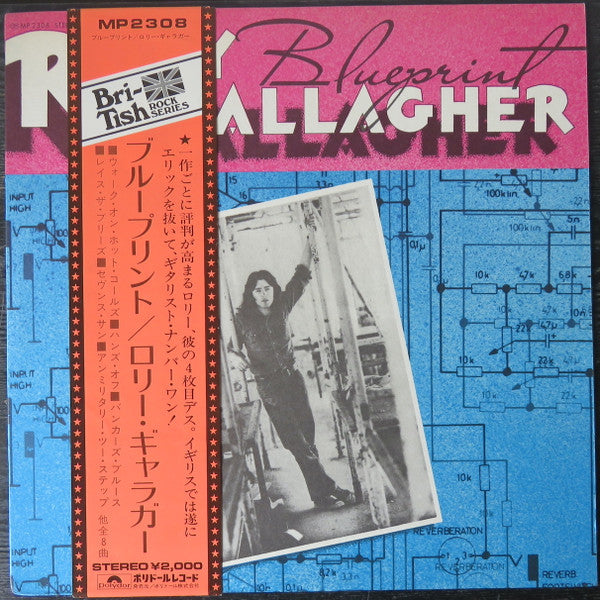 Rory Gallagher - Blueprint (LP, Album, 200)