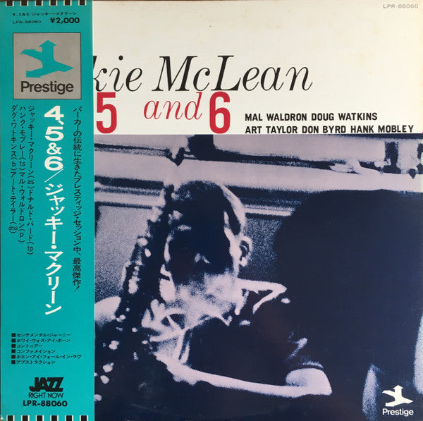 Jackie McLean - 4, 5 And 6 (LP, Album, Mono, RE)