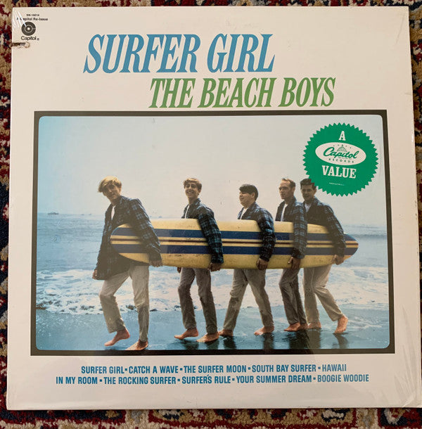 The Beach Boys - Surfer Girl (LP, Album, RE, RP)