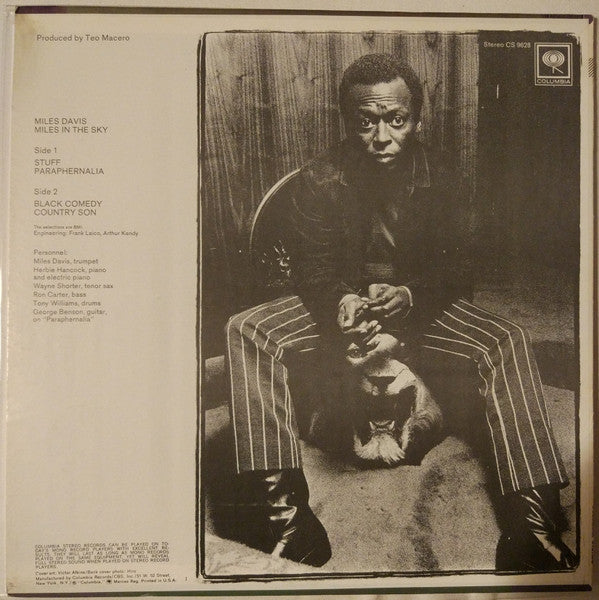 Miles Davis - Miles In The Sky (LP, Album, RE)