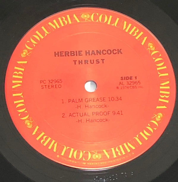 Herbie Hancock - Thrust (LP, Album)