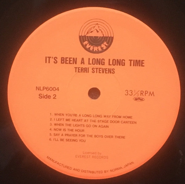 Terri Stevens - It's Been A Long, Long Time (LP, Album, Mono, RE)