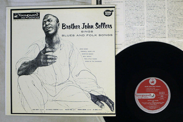 Brother John Sellers - Sings Blues and Folk Songs(LP, Album, Mono, ...