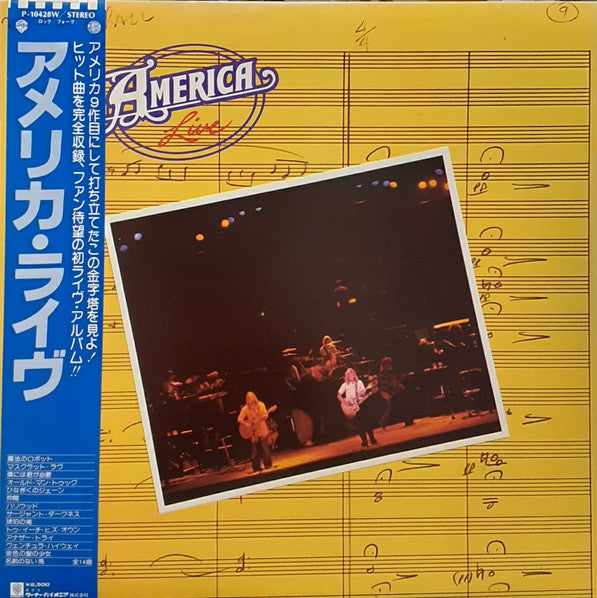 America (2) - Live (LP, Album)