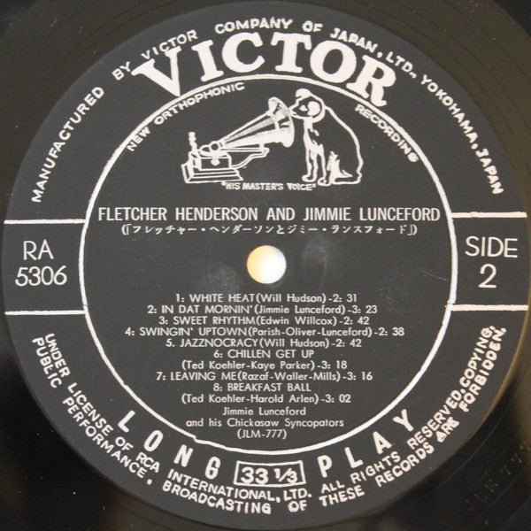 Fletcher Henderson - Fletcher Henderson And Jimmie Lunceford(LP)