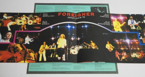 Foreigner - Double Vision (LP, Album, Ltd, Tou)