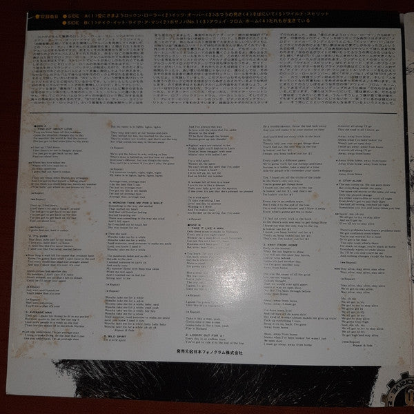 Bachman-Turner Overdrive - Head On (LP, Album, Mono, Gat)