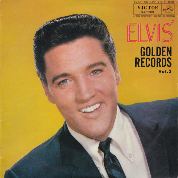 Elvis Presley - Elvis' Golden Records, Vol. 3 (LP, Comp, Mono)