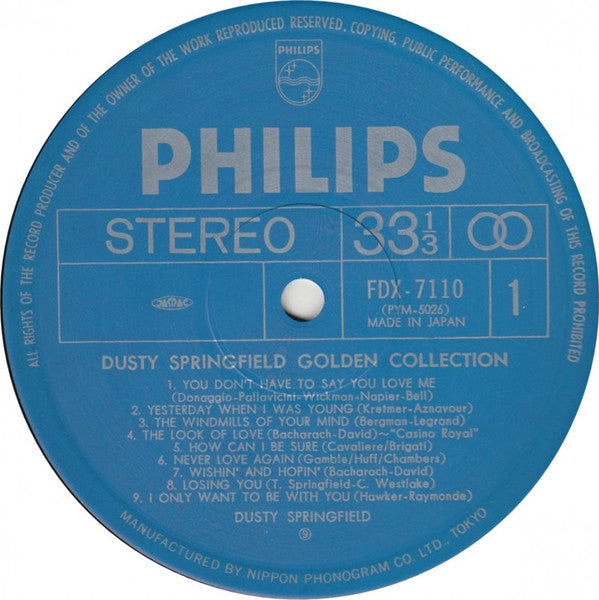 Dusty Springfield - Golden Collection (LP, Comp)