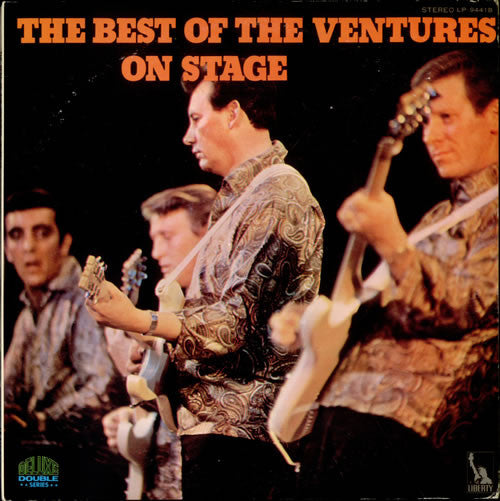The Ventures - The Best Of The Ventures On Stage (2xLP, Comp)