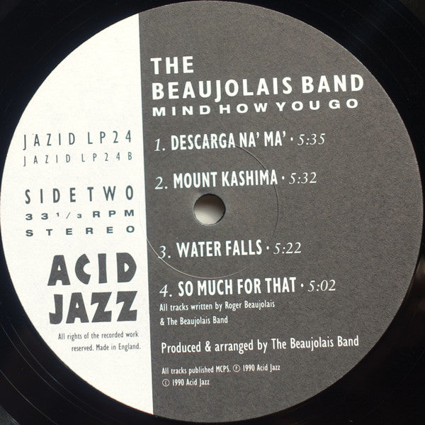 The Beaujolais Band - Mind How You Go (LP, Album)