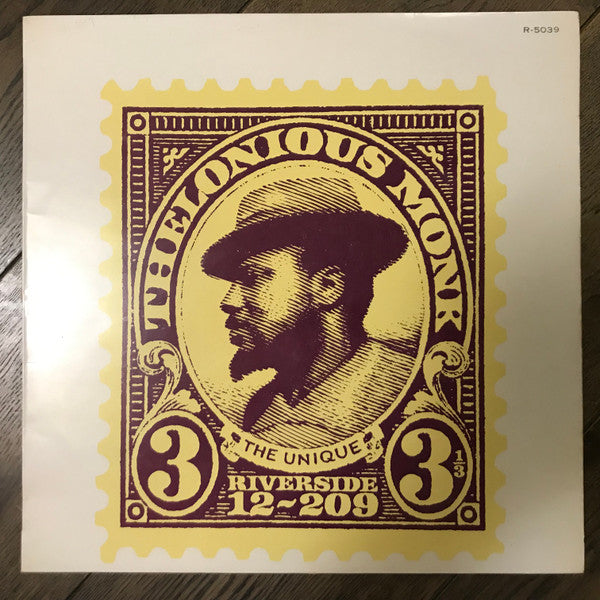 Thelonious Monk - The Unique Thelonious Monk (LP, Album, Mono)