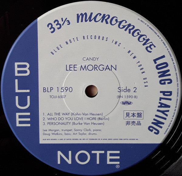 Lee Morgan - Candy (LP, Album, Mono, RE, 180)