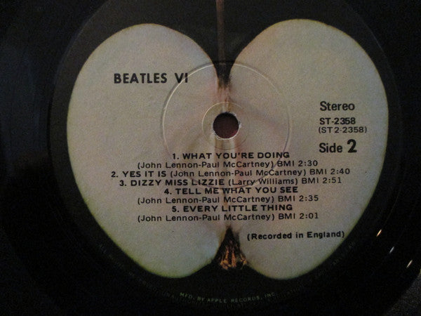 The Beatles - Beatles VI (LP, Album, RE, Win)