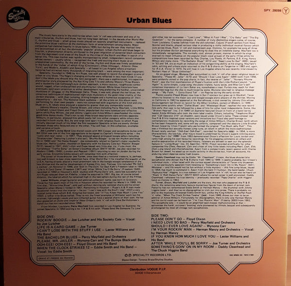 Various - Urban Blues (LP, Comp, (St)