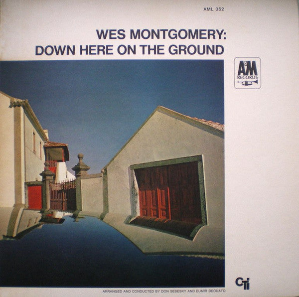 Wes Montgomery - Down Here On The Ground (LP, Album, Gat)