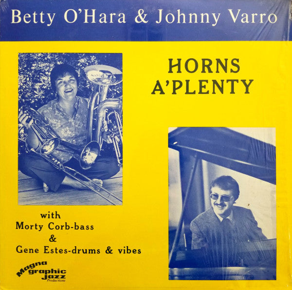 Betty O'Hara & Johnny Varro - Horns A'Plenty (LP, Album)