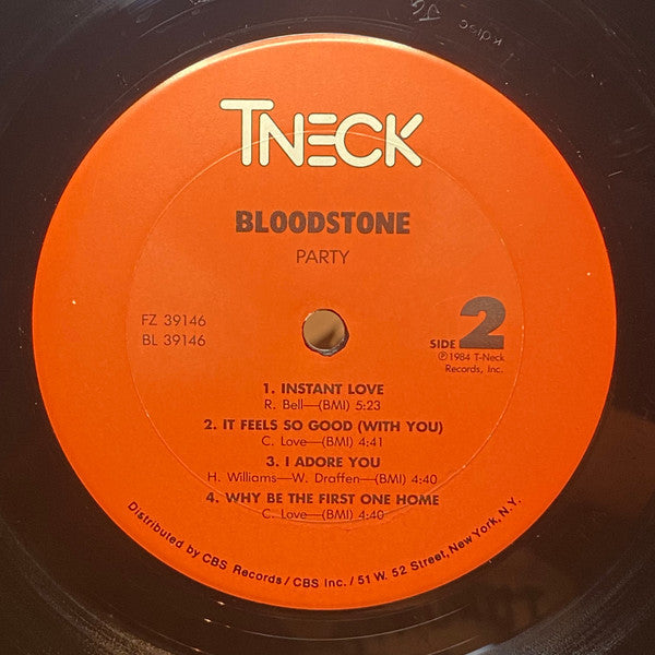 Bloodstone - Party (LP, Album, Pit)