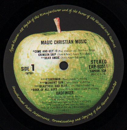 Badfinger - Magic Christian Music (LP, Album, RE)