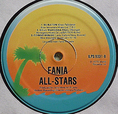 Fania All-Stars* - Fania All-Stars (LP, Album)