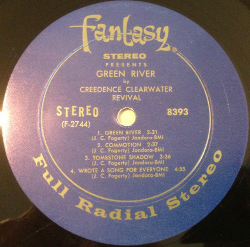 Creedence Clearwater Revival - Green River (LP, Album, Hol)