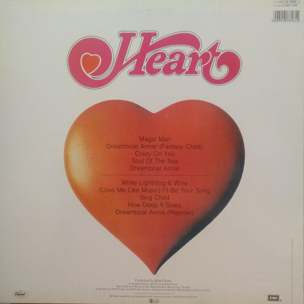 Heart - Dreamboat Annie (LP, Album, RE)